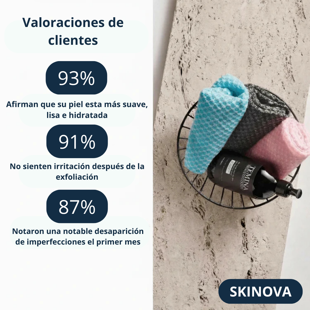 Skinova&co - Exfoliante antibacteriana para ducha